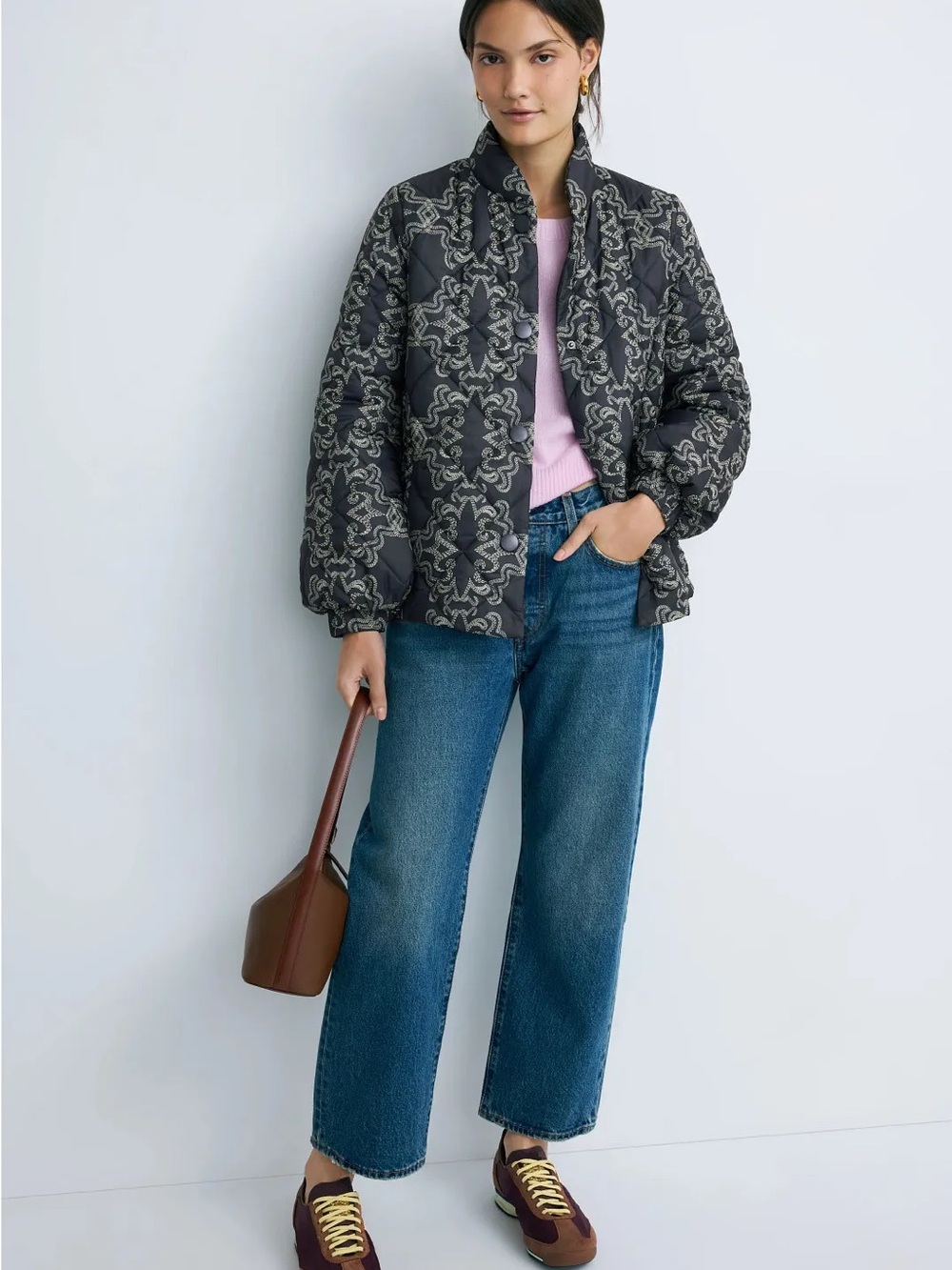 Hutch Griffith Diamond Quilted Jacket NWT